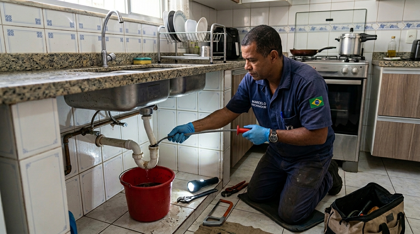 Desentupimento de canos com jato de alta pressão em Indaiatuba-SP